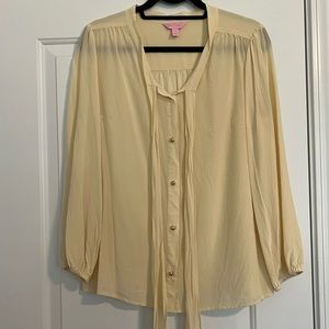 Lilly Pulitzer Elsa button down top